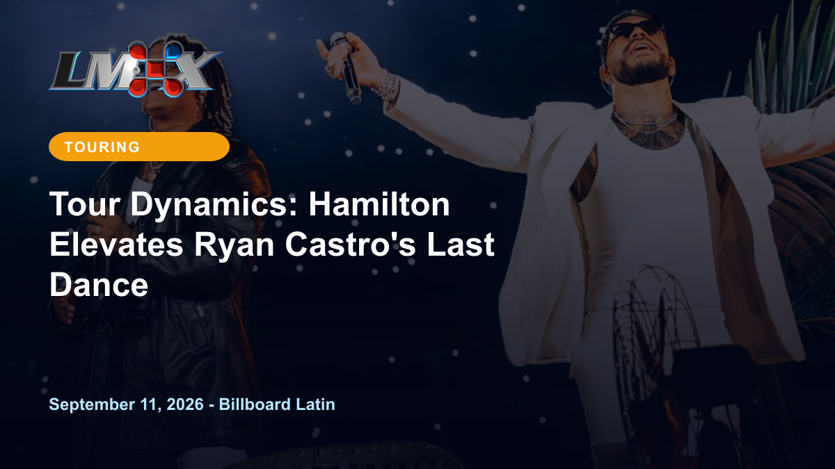 Tour Dynamics: Hamilton Elevates Ryan Castro's Last Dance